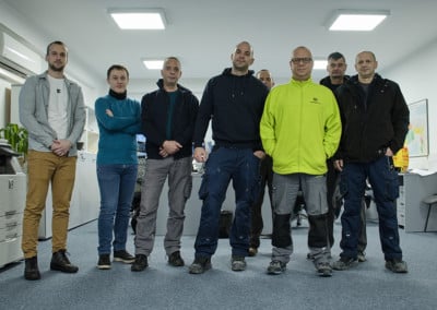 Nový tím GreMi KLIMA tvorí 11 odborníkov z oblasti vzduchotechniky, chladenia a servisu.