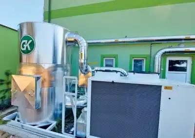 Realizácia jednotky na úpravu plynu bioplynovej stanice