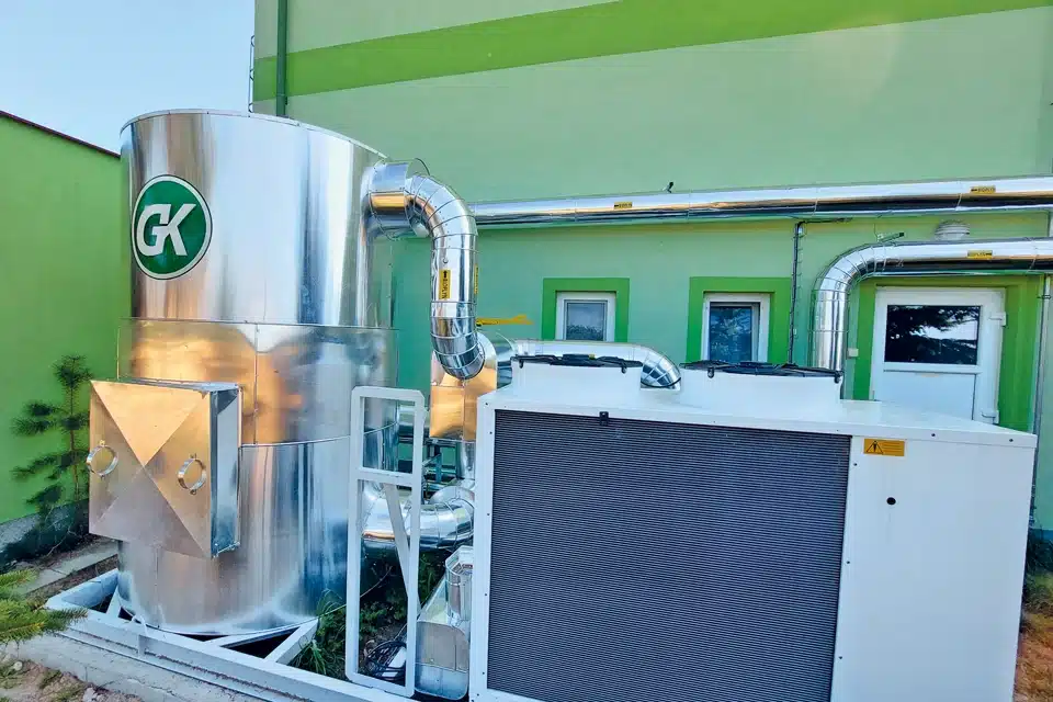 Realizácia jednotky na úpravu plynu bioplynovej stanice