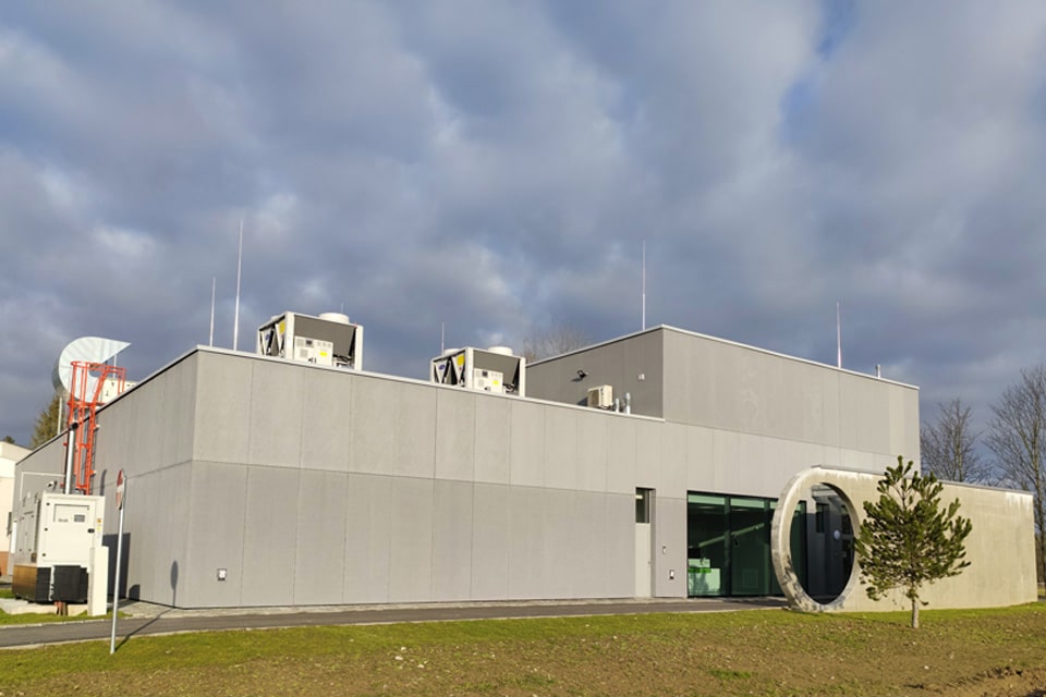 Pohľad na novú budovu biobanky v Martine
