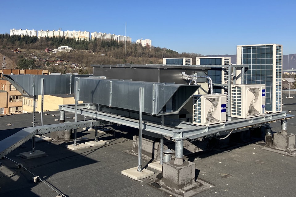 Vzduchotechnika a VRV jednotka Haier od GreMiKLIMA