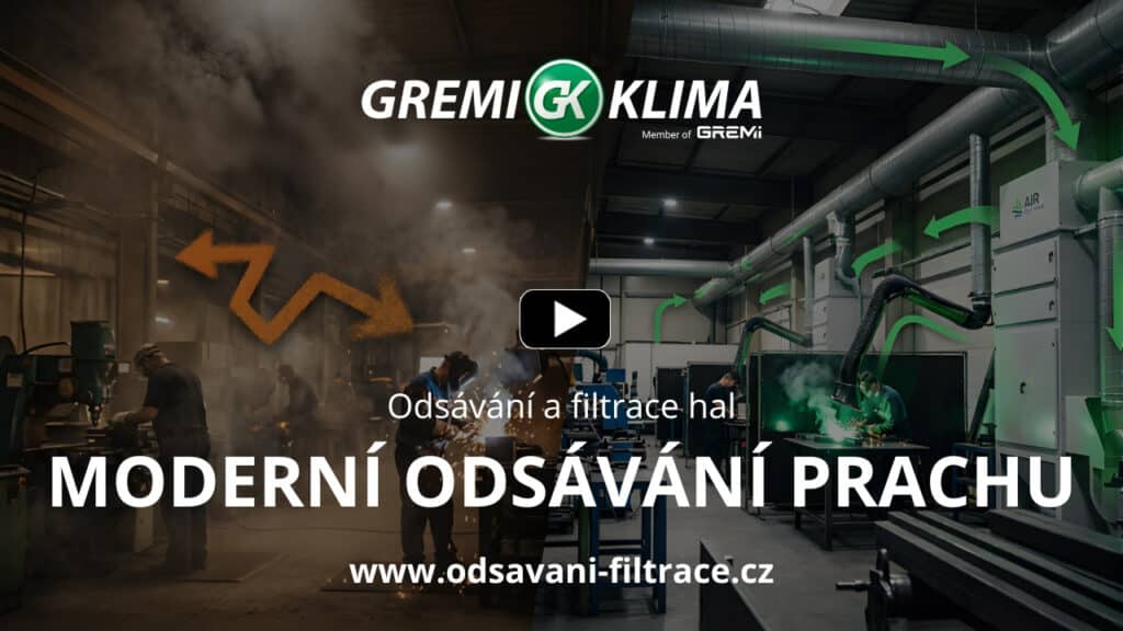 Priemyselné odsávanie GreMi KLIMA